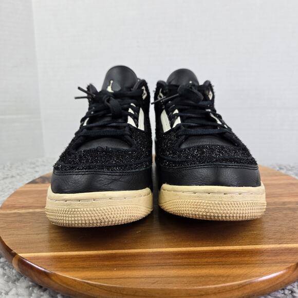 Jordan 3 Retro AWOK Vogue Anna Wintour Black Casual Sneaker Womens 10 BQ3195-001 - Picture 4 of 16